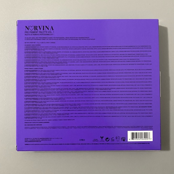 Anastasia Eyeshadow Palette Limited Edition ABH Norvina Pro Pigment Vol I BNIB - Picture 8 of 8